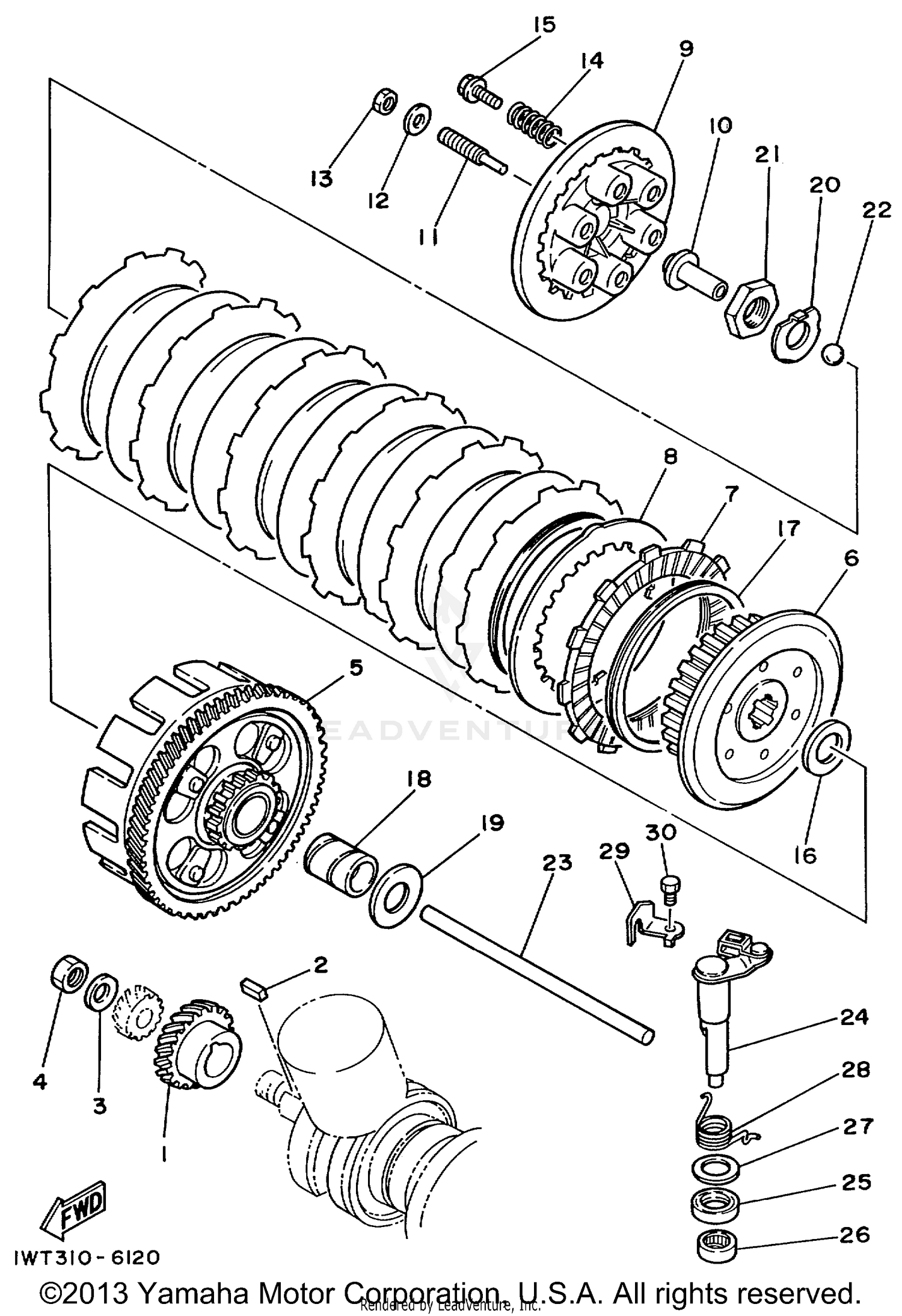 Banshee Clutch Components - Dune Goons