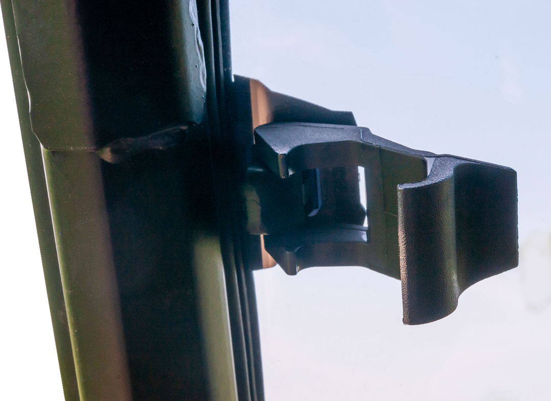Seizmik Windshield Tool-Less Vented General - Polaris General and More