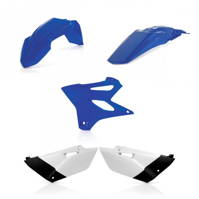 Acerbis Plastic Kit - 15-21 Yamaha YZ85 - Blue/Black/White Orig