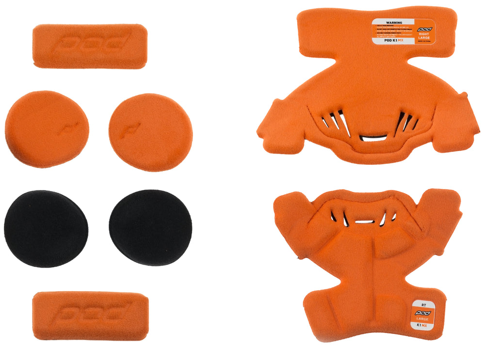 POD K1 Knee Brace Pad Set