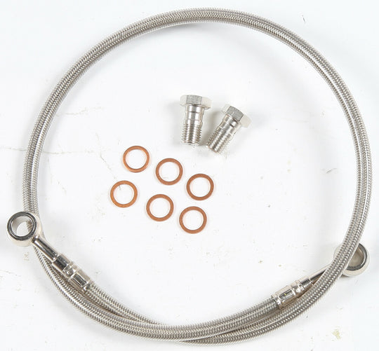 G Brakes Stainless Steel Brake Line - Yamaha Raptor 660R / 700R - Rear - Raptor 660R 2001-2005