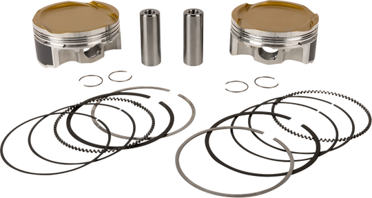 JE Pistons Ultra Series Piston Kit - Kawasaki Teryx KRX1000 20-22 - 92.00 mm 9.5:1 CR