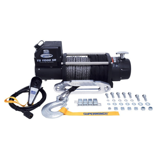 Superwinch Tiger Shark 11500 Winch - Synthetic Rope
