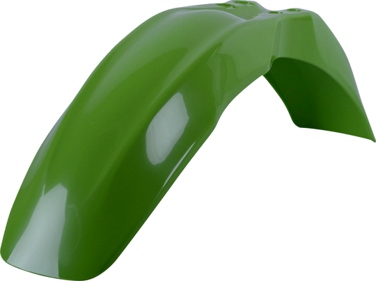 Polisport Front Fender Green OEM - Kawasaki KX65 2000-2026