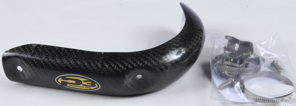 P3 Carbon Carbon Fiber Header Heat Shield Fiber (206053-PC)
