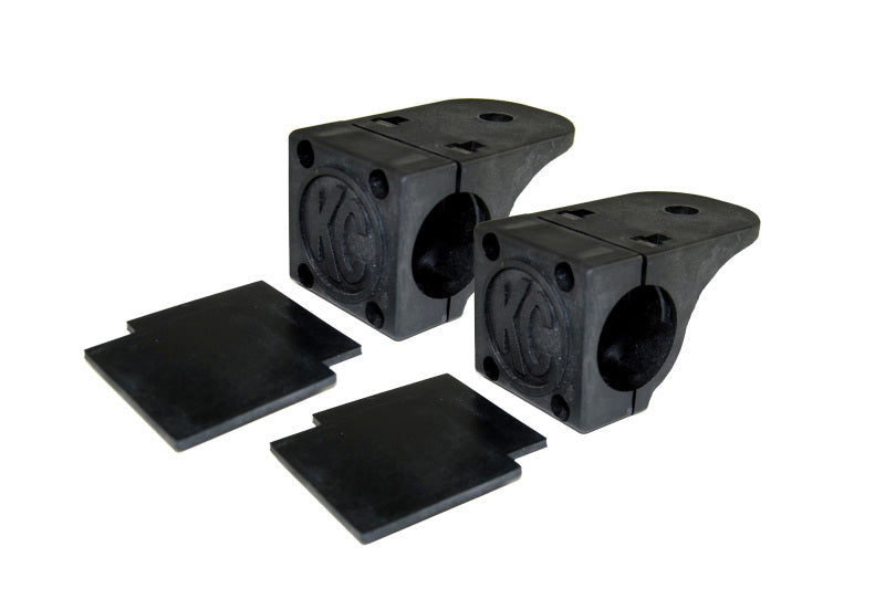 KC HiLiTES Universal Tube Clamp Light Mount Bracket Set/1.25in. to 1.5in. Bar (Pair)