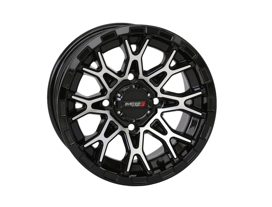 System 3 ST6 Wheels Gloss Black/Machined
