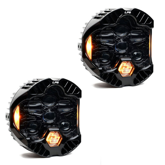 Baja Designs DOT LP6 LED Light Pod - Amber (Pair)