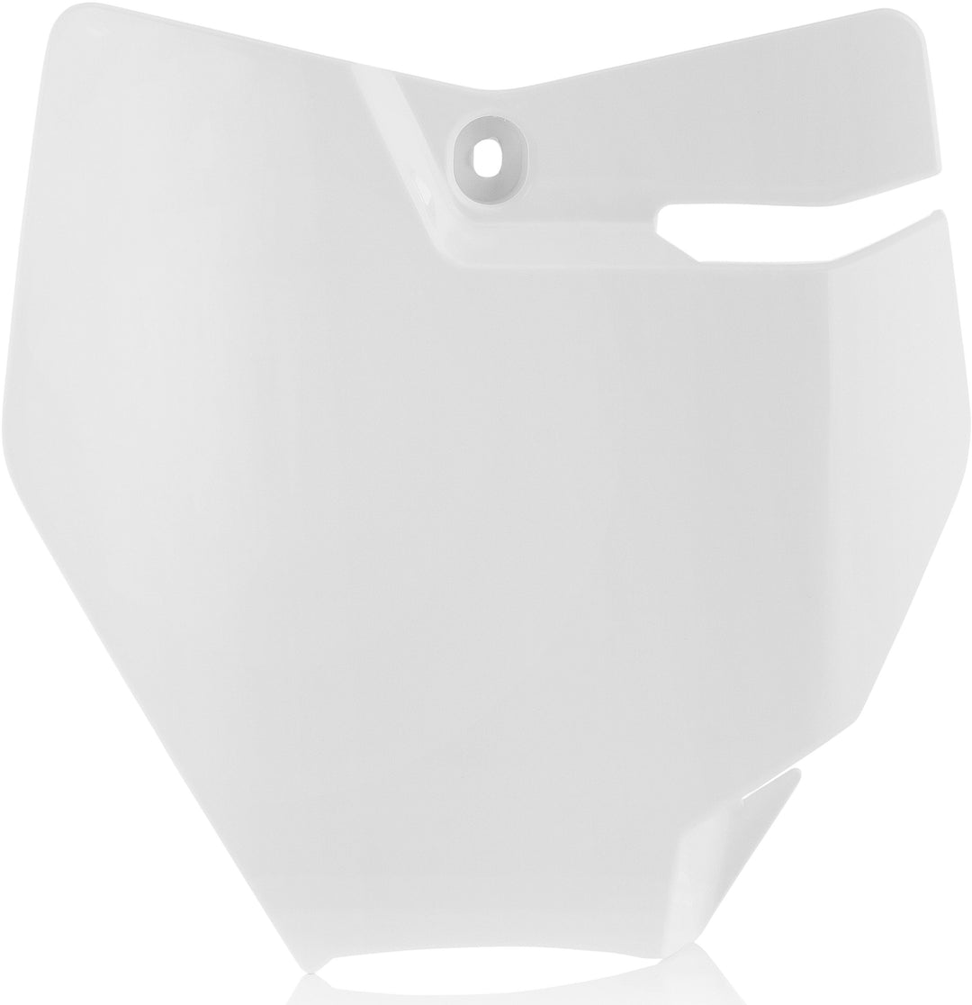 Acerbis Front Number Plate Number White (2449400002)