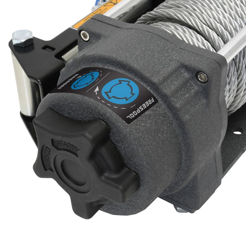 Superwinch Terra 4500 Winch - 4,500 lb - Gray Wrinkle