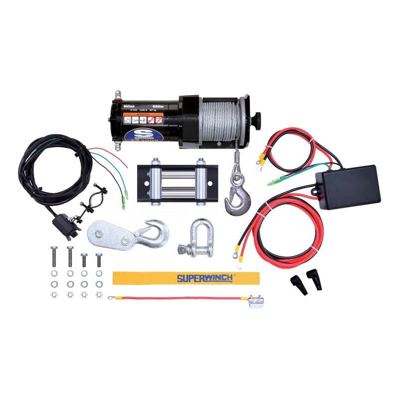 Superwinch LT2000 Winch - 2,000 lb - Steel Rope