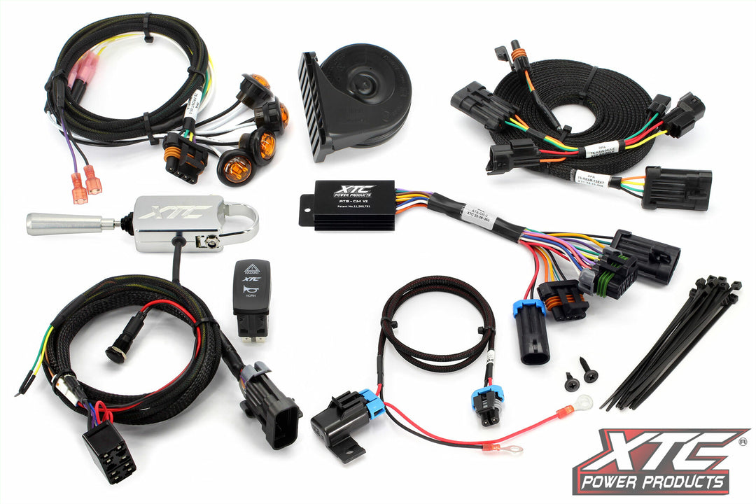 XTC Self-Canceling Turn Signal Kit with Billet Lever - Kawasaki - Mule PRO 2017-2026