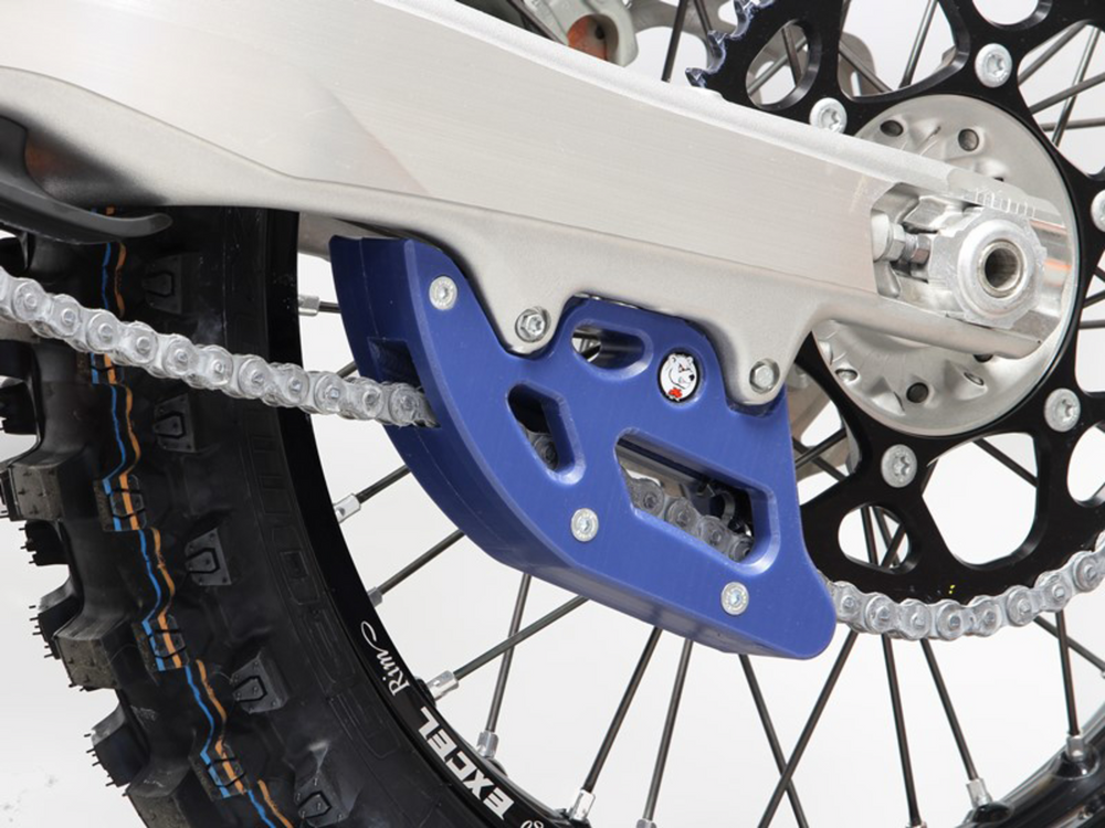 AXP Racing Chain Guide Blue - Husqvarna FC250 and More