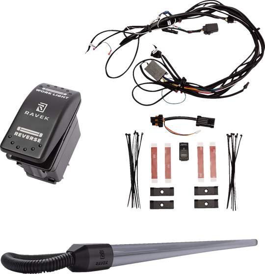 Ravek Multi-Function Taillight Rzr With Ride Command - Polaris RZR XP Turbo and More