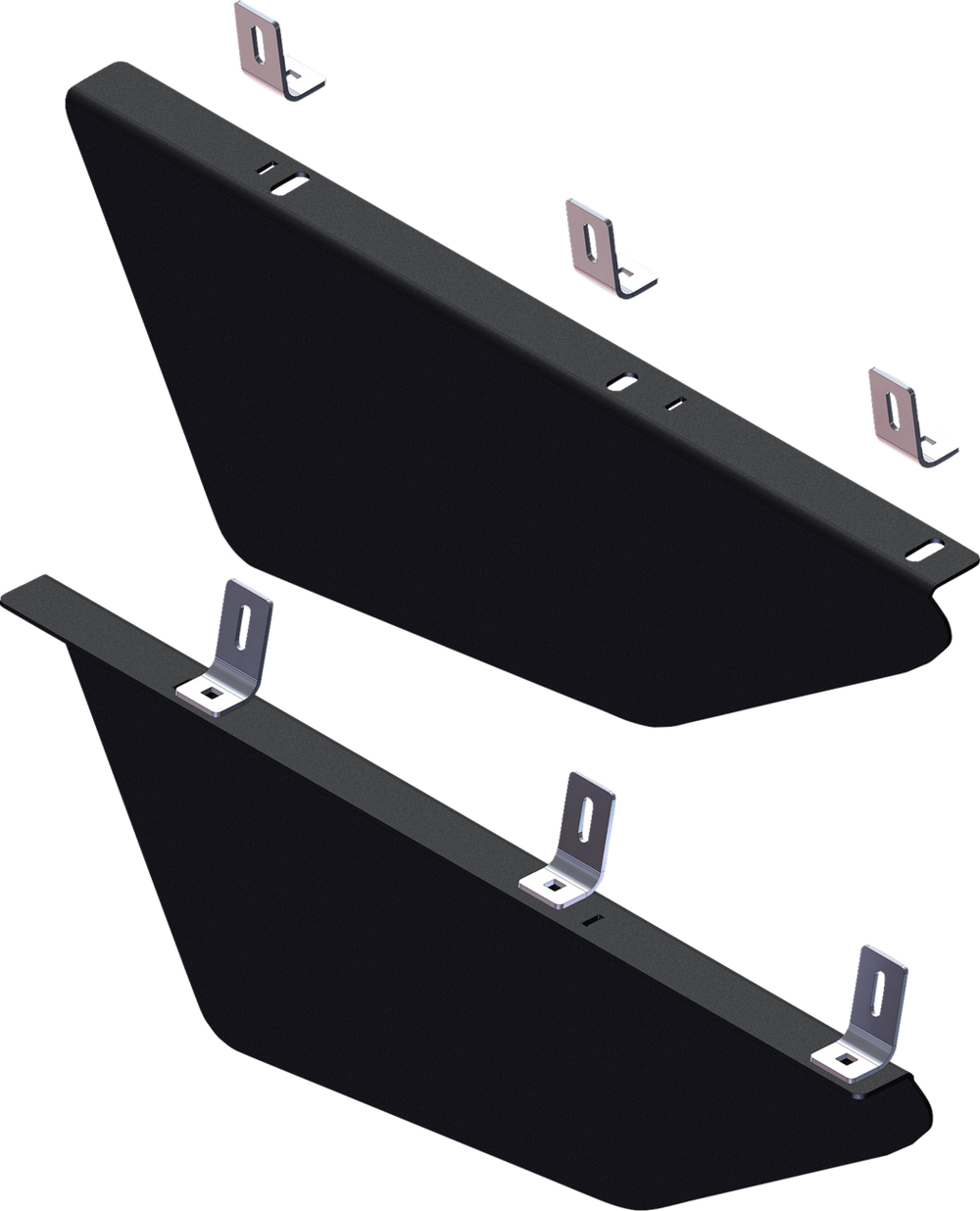 KFI Products Rear Lower Doors Black - Honda Talon 2020-2025
