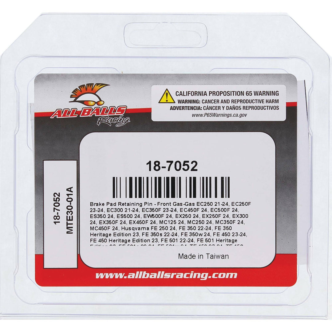 All Balls Brake Pad Pin Kit