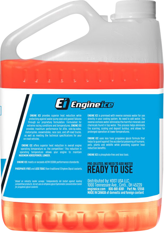 ENGINE ICE Premixed Coolant - SXS/ATV/UTV - 64 US fl oz.
