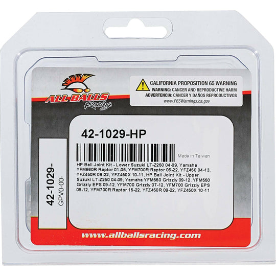 All Balls High Performance Ball Joint Kit