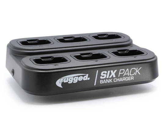 Rugged Radios 6-Pack Bank Charger for R1 Handheld Radios