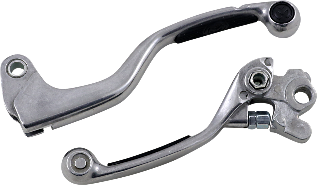 Moose Racing Competition Lever Set Black - Kawasaki KX125 and More