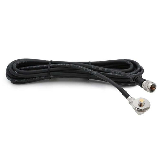 Rugged Radios 15ft Antenna Cable with Removable NMO Bulkhead Mount