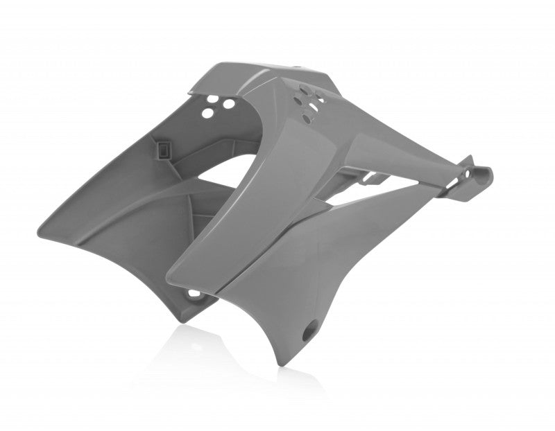 Acerbis Radiator Shroud - 10+ Kawasaki KLX110/110L - Gray