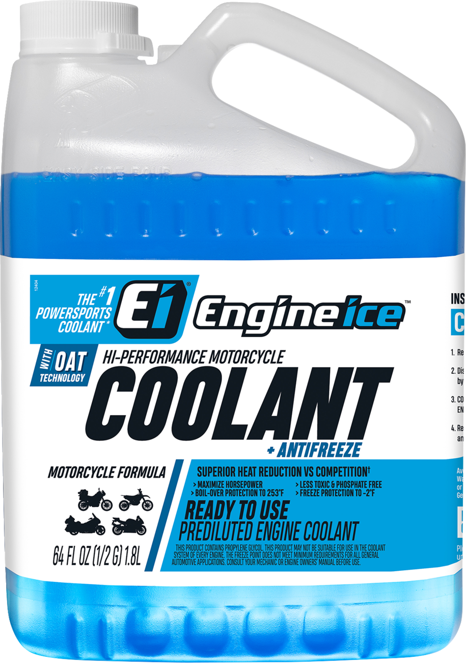 ENGINE ICE Premixed Motorcycle Coolant - 64 US fl oz.