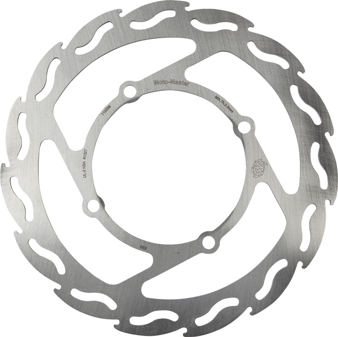 Moto-Master Brake Rotor Front Flame - Kawasaki KX125 and More