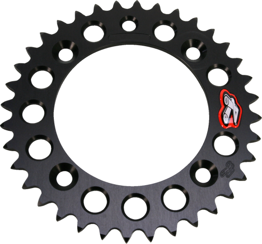 Renthal Rear Sprocket Aluminum 36 Tooth Black - KTM 50 SX and More