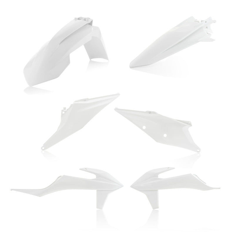 Acerbis Plastic Kit - 19-22 KTM SX/SX-F/XC 125-450 - White