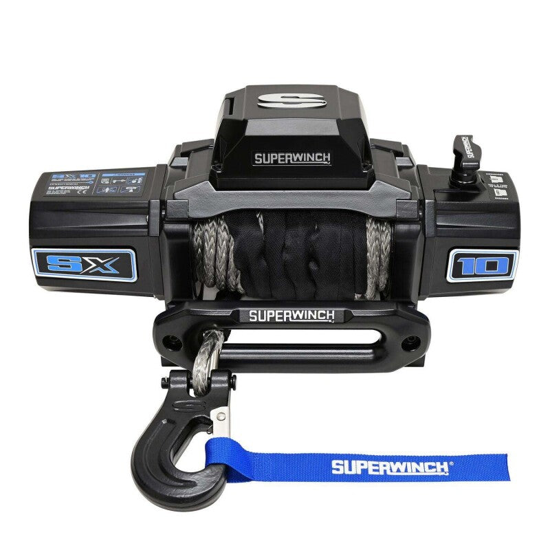 Superwinch SX10SR Synthetic Rope Winch - Semi Gloss Black