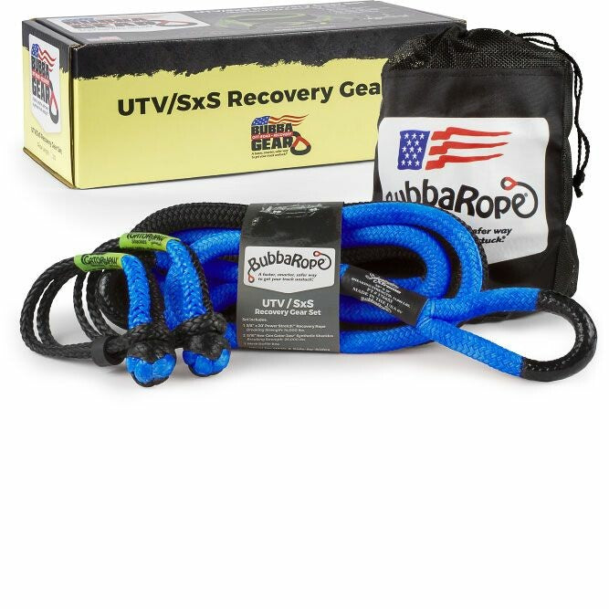 Bubba Rope UTV Recovery Gear Set - Sidewinder Rope + Shackles