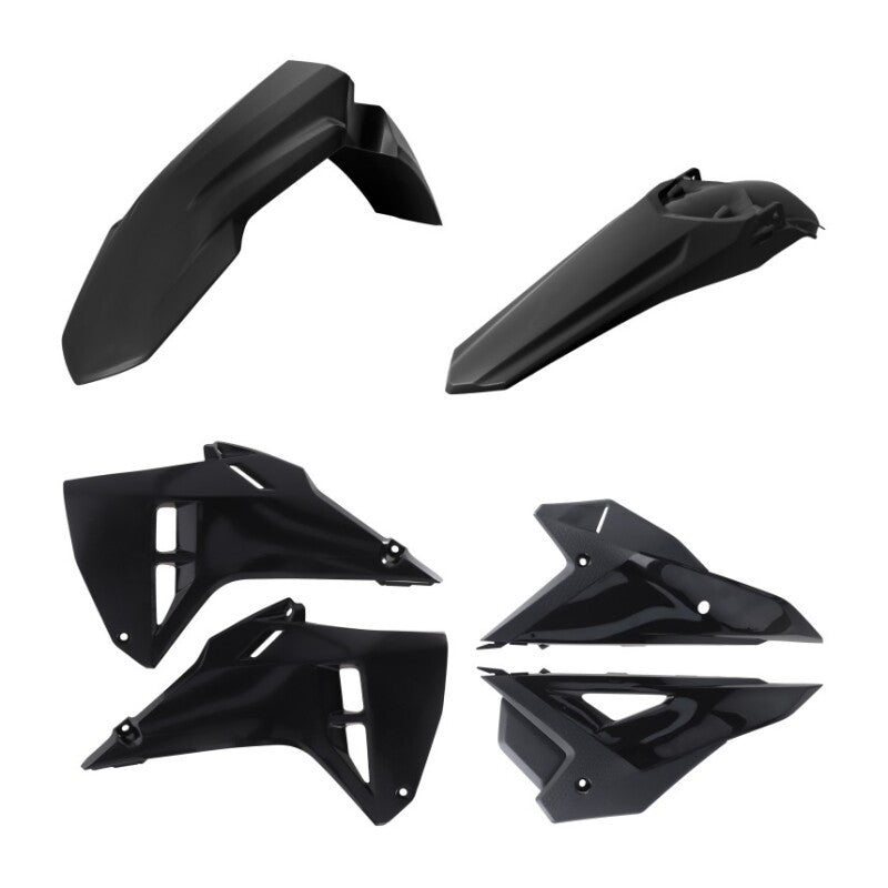 Acerbis Plastic Kit - 2025 Honda CRF250R / CRF450R - Black