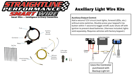 Straightline SmartWire Auxiliary Output Control Kit - Can-Am Defender