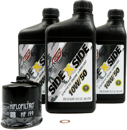 Klotz Side X Side Oil Change Kit 10W50