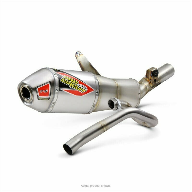 Pro Circuit T-6 Stainless Full System - Honda CRF250R/RX 2022-2026