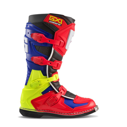 Gaerne GX1 Boot - Red Multi - Size 11