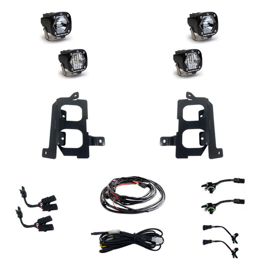 Baja Designs Fog Pocket Light Kit - 2020+ GMC Sierra 2500, 3500