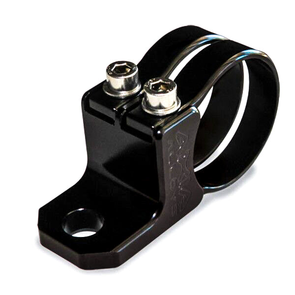 Axia Alloys Flag / Whip Mount - UTV Roll Cage - Horizontal Bar 1/2 in Hole / Black