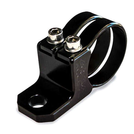 Axia Alloys Flag / Whip Mount - UTV Roll Cage - Horizontal Bar 1/2 in Hole / Black