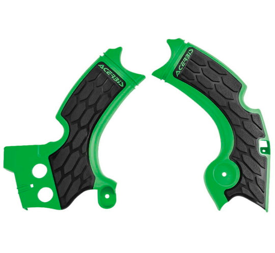 Acerbis X-Grip Frame Guards - 15-20 Kaw KX250F/KX250 - Green