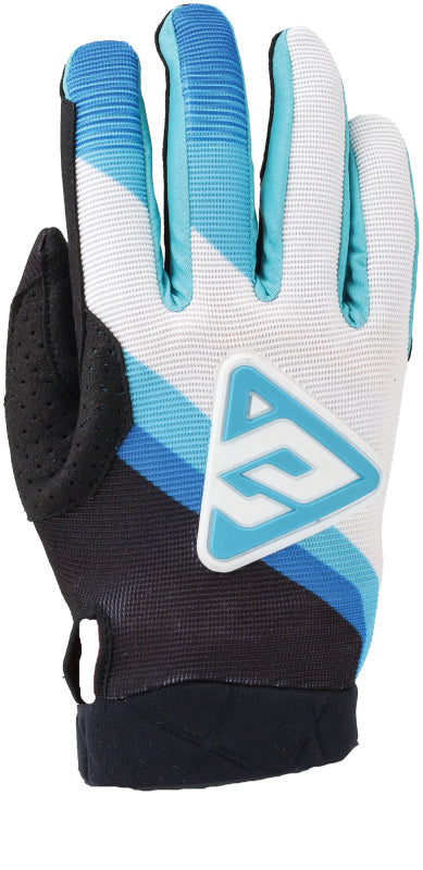 Answer Peak Flo Gloves Black/Blue/White Youth