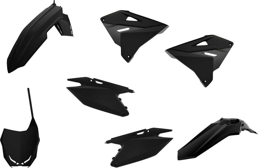 Polisport Plastic Kit Restyle Black (90865)