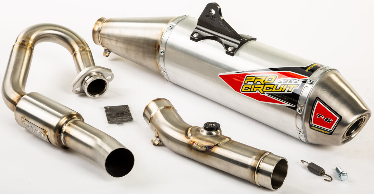 Pro Circuit T-6 Stainless Full System - Suzuki RM-Z250 2019-2026