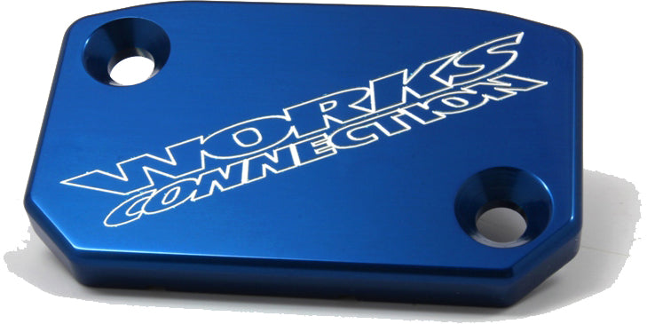 Works Connection Front Master Cylinder Cover Front Brake (Blue) (21-060)