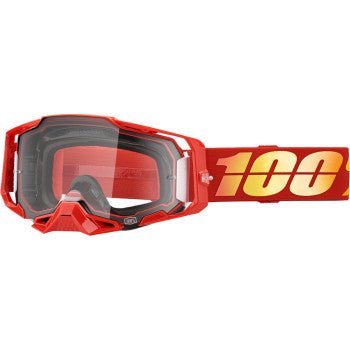 100% Armega Goggle – Nuketown / Clear Lens - Dune Goons