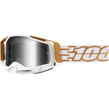 100% Racecraft 2 Goggle – Mayfair / Silver Mirror Lens - Dune Goons