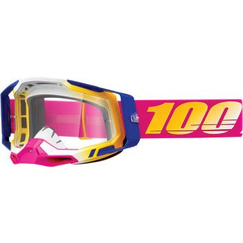 100% Racecraft 2 Goggle – Mission / Clear Lens - Dune Goons