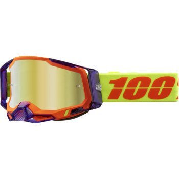 100% Racecraft 2 Goggle – Panam / Gold Mirror Lens - Dune Goons
