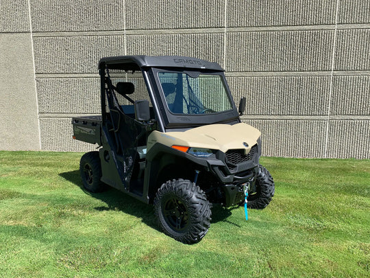 Kolpin Glass UTV Windshield with Sliding Vents - CFMOTO UFORCE